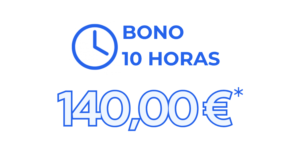 Bono de 10 horas para el uso flexible de despacho o espacio de trabajo.